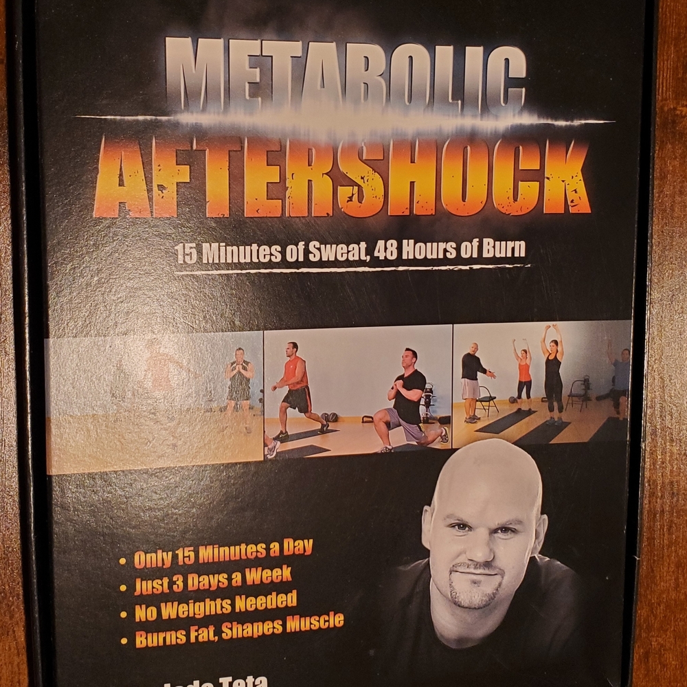 Weight Loss Set - Metabolic Aftershock DVDs - Free Resistant Bands Included!!